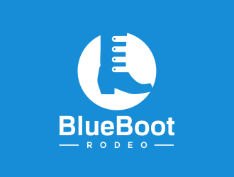 Blue Boot Rodeo logo design by AisRafa