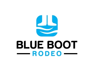 Blue Boot Rodeo logo design by createdesigns