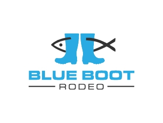 Blue Boot Rodeo logo design by createdesigns