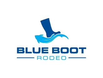 Blue Boot Rodeo logo design by createdesigns