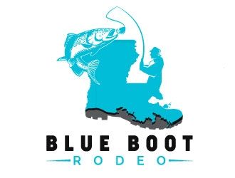 Blue Boot Rodeo logo design by AYATA