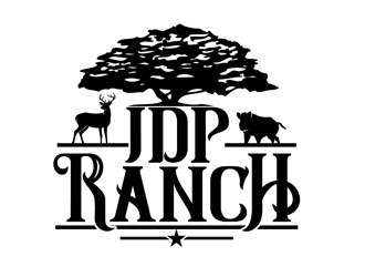 JDP Ranch logo design by DreamLogoDesign