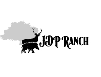 JDP Ranch logo design by ElonStark