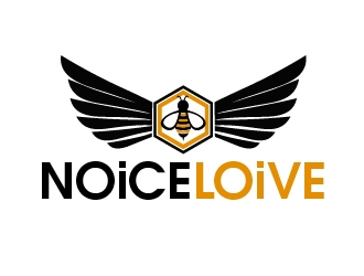 NOiCE LOiVE logo design by shravya