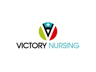 Victory Nursing logo design by Gaze