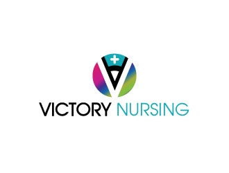 Victory Nursing logo design by Gaze