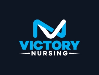 Victory Nursing logo design by karjen