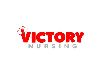 Victory Nursing logo design by karjen