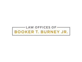 Law Offices of Booker T. Burney Jr.  logo design by Zhafir