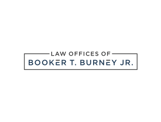 Law Offices of Booker T. Burney Jr.  logo design by Zhafir