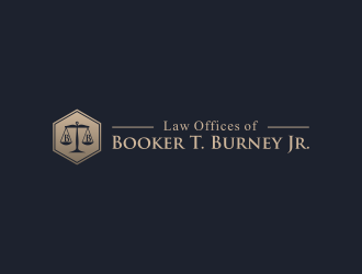Law Offices of Booker T. Burney Jr.  logo design by ammad