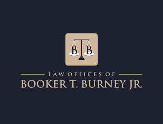 Law Offices of Booker T. Burney Jr.  logo design by alby