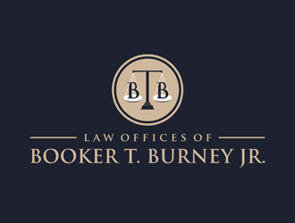 Law Offices of Booker T. Burney Jr.  logo design by alby