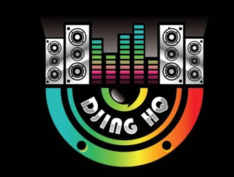 Djing HQ logo design by shere