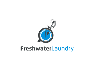 Freshwater Laundry logo design by larasati