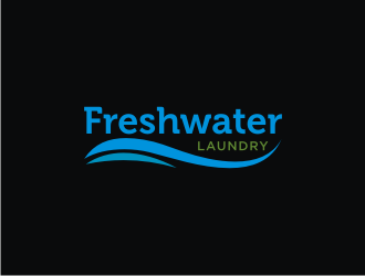 Freshwater Laundry logo design by Adundas