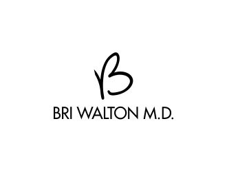 Bri Walton M.D. logo design by oke2angconcept