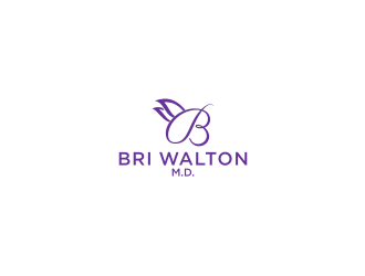 Bri Walton M.D. logo design by bricton