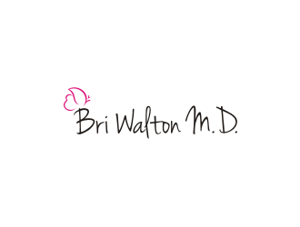 Bri Walton M.D. logo design by rief