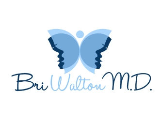Bri Walton M.D. logo design by shravya