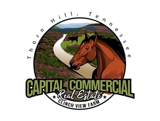 Capital Commercial Real Estate logo design by DreamLogoDesign