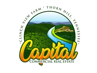 Capital Commercial Real Estate logo design by DreamLogoDesign