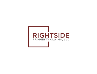 RightSide Property Claims, LLC logo design by bricton