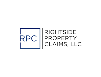 RightSide Property Claims, LLC logo design by alby