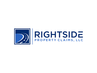 RightSide Property Claims, LLC logo design by alby
