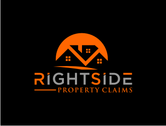 RightSide Property Claims, LLC logo design by bricton