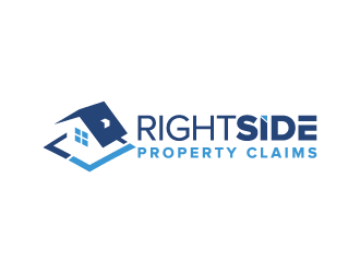 RightSide Property Claims, LLC logo design by shadowfax