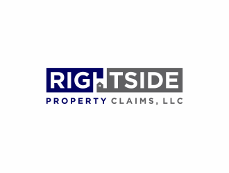 RightSide Property Claims, LLC logo design by haidar
