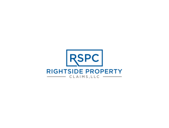 RightSide Property Claims, LLC logo design by L E V A R