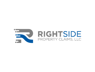RightSide Property Claims, LLC logo design by uyoxsoul