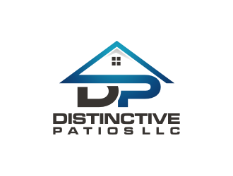 Distinctive Patios LLC logo design by BintangDesign