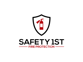 SAFETY 1ST FIRE PROTECTION logo design by RIANW