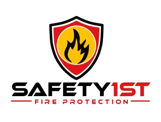SAFETY 1ST FIRE PROTECTION logo design by shravya
