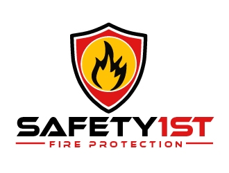 SAFETY 1ST FIRE PROTECTION logo design by shravya