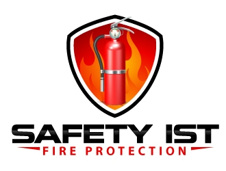 SAFETY 1ST FIRE PROTECTION logo design by Kanenas