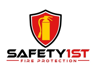 SAFETY 1ST FIRE PROTECTION logo design by shravya