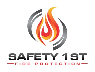 SAFETY 1ST FIRE PROTECTION logo design by ruki