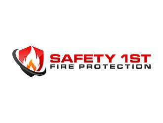 SAFETY 1ST FIRE PROTECTION logo design by lexipej