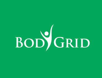 Body Grid logo design by AisRafa
