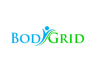 Body Grid logo design by AisRafa