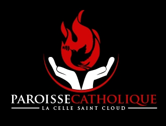 Paroisse Catholique La Celle Saint Cloud logo design by shravya