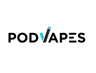 PodVapes logo design by dewipadi