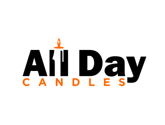 All Day Candles logo design by hidro