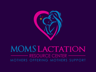 MOMS Lactation Resource Center logo design by done