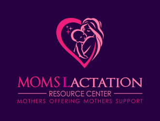 MOMS Lactation Resource Center logo design by done