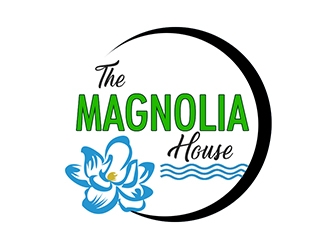 The Magnolia House logo design by DesignTeam